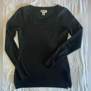 Route 66 Women's Classic Black Crew Neck Sweater